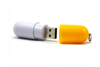 Comprimido plástico USB da cor verde do tipo 8GB 3,0 da vida da mostra da fonte da fábrica com logotipo e pacote personalizados