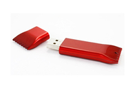 Cor vermelha USB plástico da forma 2GB 2,0 dos doces da fonte da fábrica com tipo personalizado da vida da mostra do logotipo e do pacote