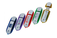 Mostre o metal USB da cor vermelha da fonte 64G 3,0 da fábrica de USB da vida com logotipo personalizado e empacote-o