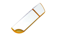 Metal amarelo USB da cor do tipo 8G 2,0 da vida da mostra da fonte da fábrica de USB com logotipo e pacote personalizados