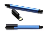 A fonte da fábrica personalizou a pena USB do plástico 32G 2,0 com logotipo da impressão para dados de copi no computador
