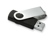 metal alaranjado USB da torção do giro da cor 2,0 2G com tipo personalizado da vida da mostra do logotipo e do pacote