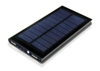Banco portátil das energias solares do metal, carregador solar personalizado do telefone celular